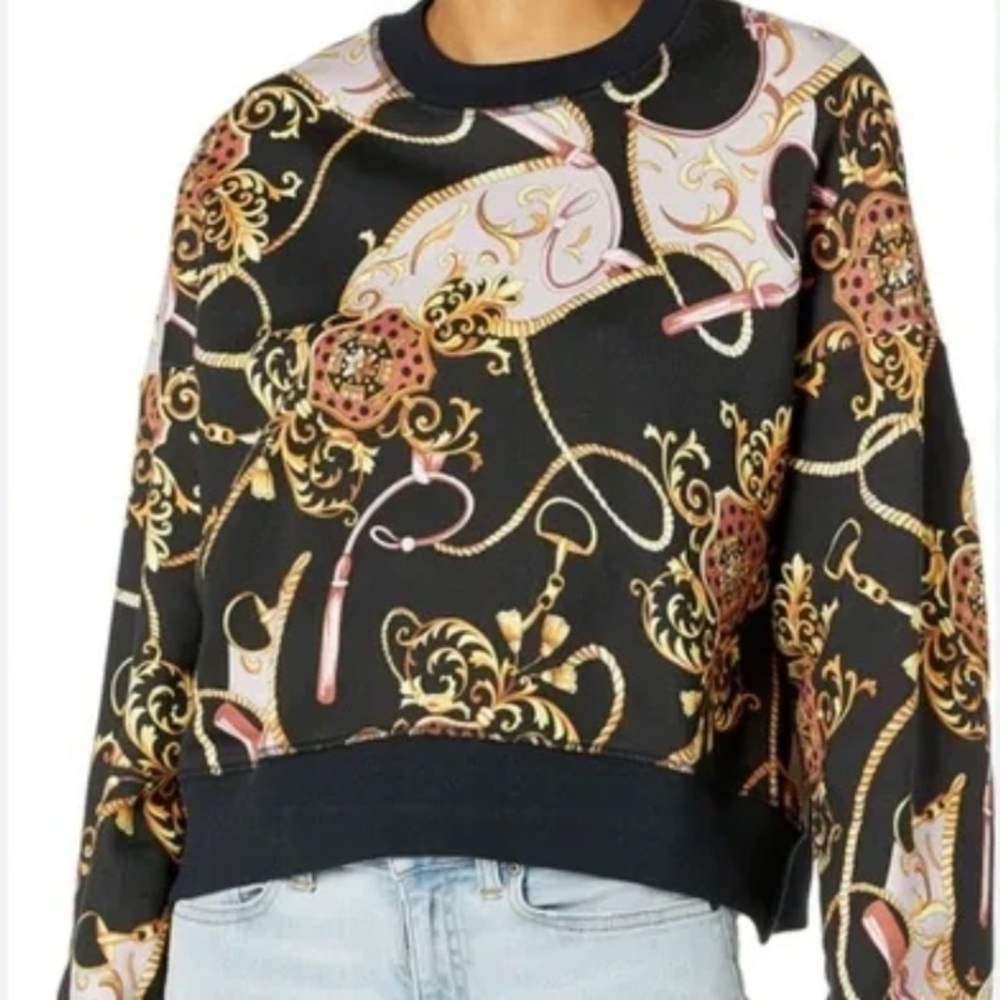 The kooples brand pullover sweatshirt